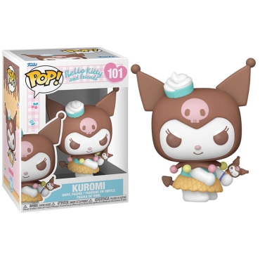 Sanrio: Hello Kitty and Friends Funko POP Vinyl Колекционерска Фигурка - Kuromi (Ice Cream) #101
