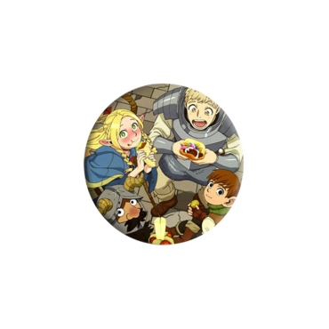 Delicious in Dungeon Значка - Различни Варианти