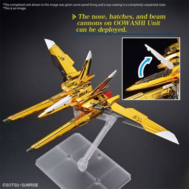 (RG) Gundam Model Kit Модел за Сглобяване - Akatsuki Gundam (Oowashi Pack) 1/144