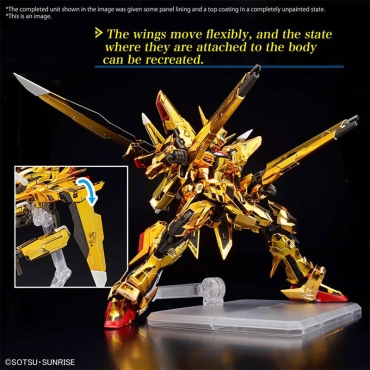 (RG) Gundam Model Kit Модел за Сглобяване - Akatsuki Gundam (Oowashi Pack) 1/144