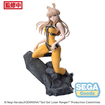 Yumeko Suzukiri figure front view Go Go Loser Ranger Luminasta PVC 16 cm