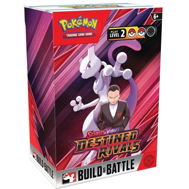 PRE-ORDER: Pokemon TCG Scarlet & Violet 10 Destined Rivals -  Build and Battle