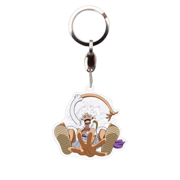 One Piece Акрилен Ключодържател - Monkey D. Luffy