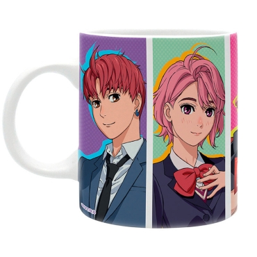  Близък план на дизайна с Айра и Джин в преден план