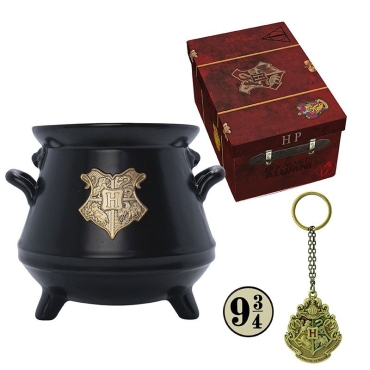 Harry Potter premium set with mug keychain and pin