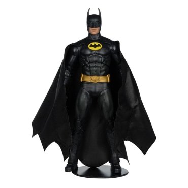 Close-up of Batman suit sculpt and texture details