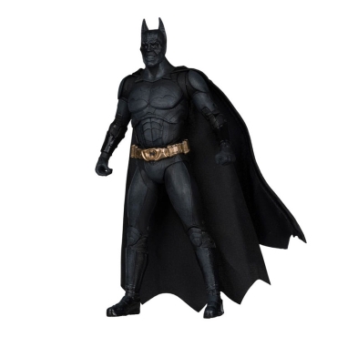 Close-up of cape texture and Batsuit sculpt