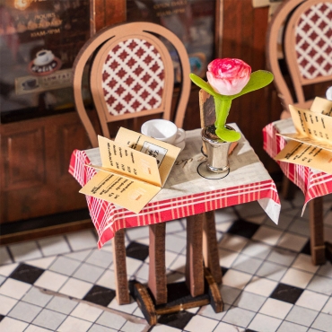 Близък план на модела