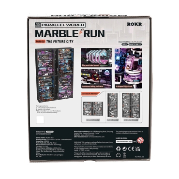 Кутия на комплекта Robotime Градът на Бъдещето