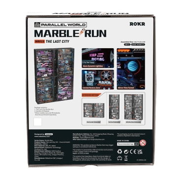 Robotime DIY Model Kit Marble Run - The Last City