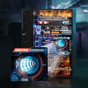 Detail of Futuristic Post-Apocalyptic Design