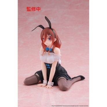PRE-ORDER: The Quintessential Quintuplets 3 Колекционерска Фигурка - Desktop Cute Figure Miku Nakano (Bunny Ver.)