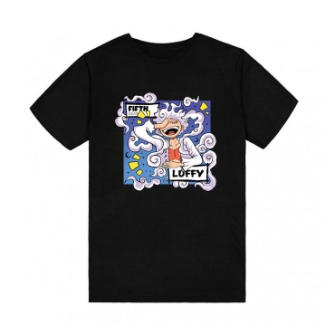 Front view of Luffy Gear 5 T-shirt