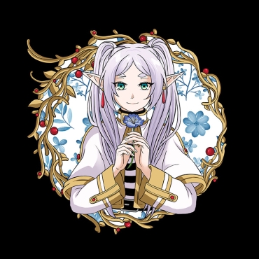 Frieren Beyond Journeys End Аниме Тениска - Frieren