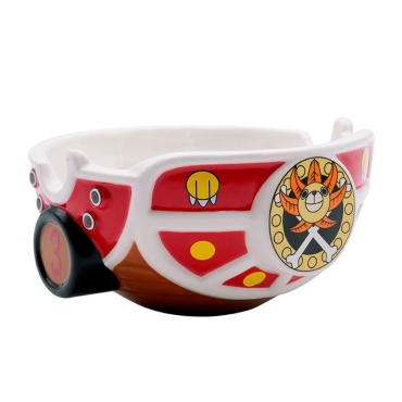 One Piece 3D Bowl featuring Thousand Sunny Ship.