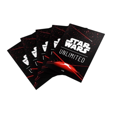 Gamegenic - Star Wars Unlimited Art Sleeves - Card Back Red