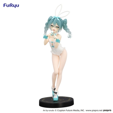 Hatsune Miku BiCute Bunnies PVC Statue - Miku Rurudo White Color Ver. 27 cm