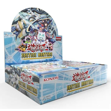 PRE-ORDER: Yu-Gi-Oh! TCG Justice Hunters - Booster Display (24 Packs)