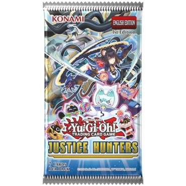 PRE-ORDER: Yu-Gi-Oh! TCG Justice Hunters - Booster Pack