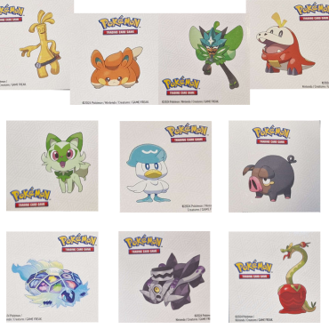 Pokemon: Sticker Colletion 10pcs