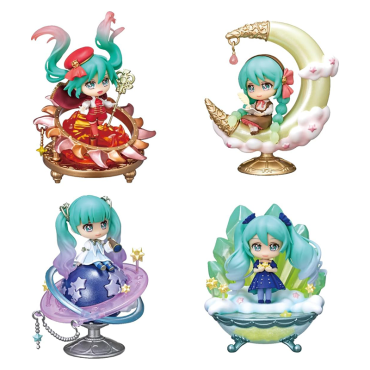 Hatsune Miku Mini Кутийка с Chibi Фигурка - Късметче - Miku Starrium