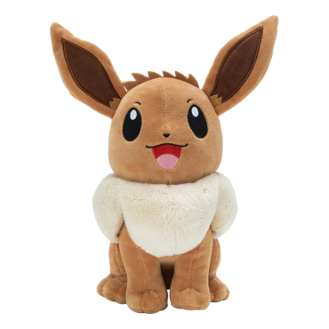 Pokemon: Голяма Плюшена Играчка - Eevee Smile 30cm