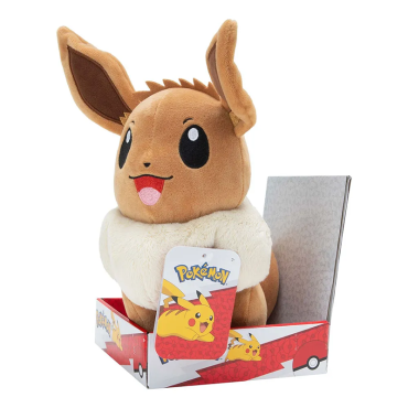 Pokemon: Голяма Плюшена Играчка - Eevee Smile 30cm