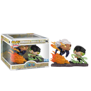 One Piece Funko POP!  Голяма Колекционерска Фигурка - Roronoa Zoro vs King (Special Edition) #1954 