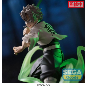 Demon Slayer: Kimetsu no Yaiba Xross Link Anime PVC Statue Sanemi Shinazugawa Hashira Training Arc 12 cm