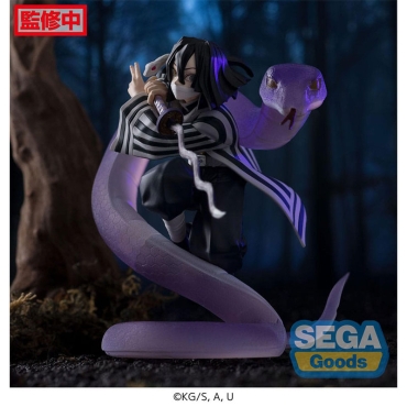 Demon Slayer: Kimetsu no Yaiba Xross Link Anime PVC Statue Obanai Iguro Hashira Training Arc 14 cm