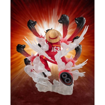 One Piece Figuarts ZERO Extra Battle Колекционерска Фигурка - Monkey D. Luffy -Gum Gum Hawk Gatling-