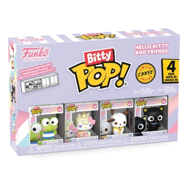 Hello Kitty and Friends  Bitty POP! Mystery Box Комплект Фигурки + Chase - Keroppi, Hello Kitty, Pochacco