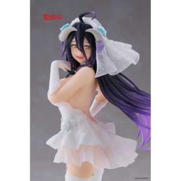 Overlord Coreful PVC Statue - Albedo Wedding Ver. 18 cm