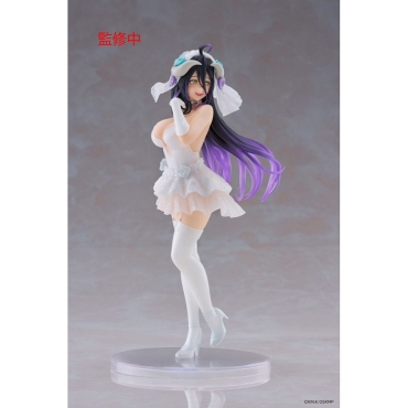 Overlord Coreful PVC Statue - Albedo Wedding Ver. 18 cm