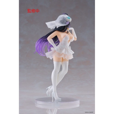 Overlord Coreful PVC Statue - Albedo Wedding Ver. 18 cm