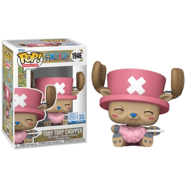 One Piece Funko Pop Колекционерска Фигурка - Tony Tony Chopper with Cotton Candy #1946