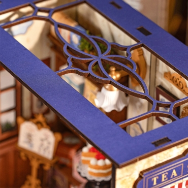 Robotime DIY Модел за Сглобяване - Leisure Time Tea Room