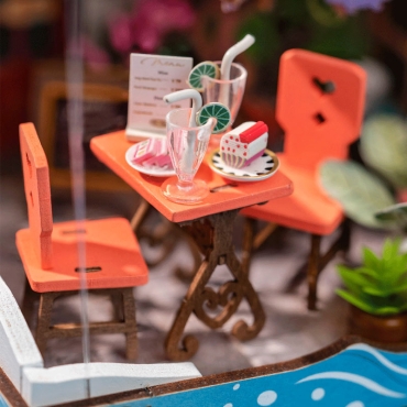 Robotime DIY Model Kit - Sea Holiday Restaurant