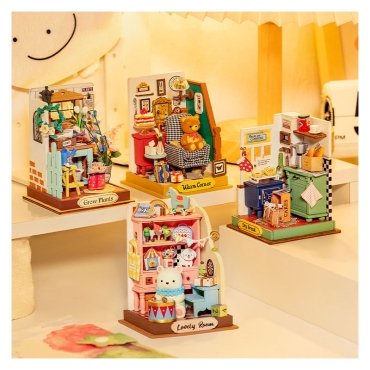 Robotime DIY Модел за Сглобяване - Dreaming Terrace Garden