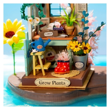 Robotime DIY Модел за Сглобяване - Dreaming Terrace Garden