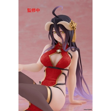 PRE-ORDER: Overlord Desktop Cute Колекционерска Фигурка - Albedo Chinese Dress Ver. Renewal