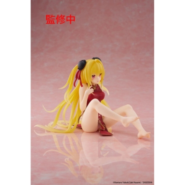 To Love Ru Darkness Колекционерска Фигурка - Desktop Cute Figure Golden Darkness (Chinese Dress Ver.) 