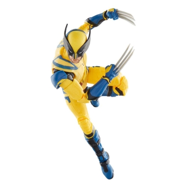 Wolverine posed in attack stance with claws out