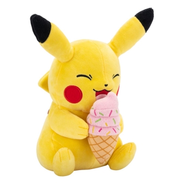 Pokémon Плюшена играчка - Pikachu with Ice Cream 