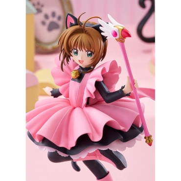 Cardcaptor Sakura POP UP PARADE Колекционерска Фигурка - Sakura Kinomoto: Black Cat Costume Ver. L Size