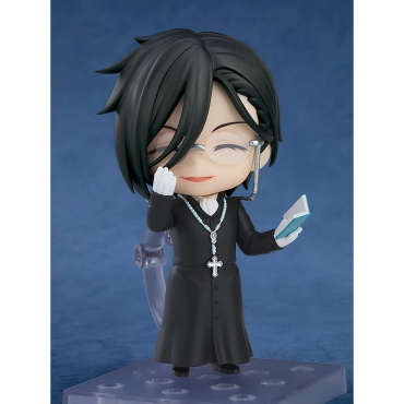 Black Butler: Boarding School Arc Nendoroid Екшън Фигурка - Sebastian Michaelis: Sapphire Owl Ver. 
