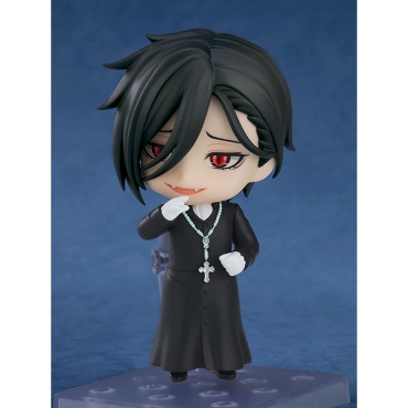 Black Butler: Boarding School Arc Nendoroid Екшън Фигурка - Sebastian Michaelis: Sapphire Owl Ver. 