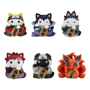 Naruto Shippuden Mega Cat Project Nyaruto! Фигурка Късметче - Fortune Cats Naruto Uzumaki & Friends Ver. 
