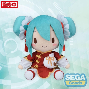 Character Vocal Series 01: Hatsune Miku Fuwa Petit Plush Figure - Hatsune Miku Going Out Series Chinatown Ver. M 22 cm