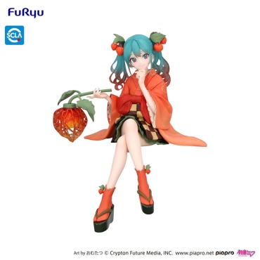 PRE-ORDER: Hatsune Miku Noodle Stopper PVC Statue - Flower Fairy Winter Cherry 15 cm